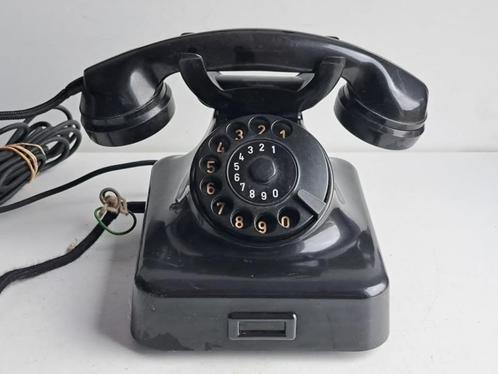 Joli ancien téléphone de collection en bakélite, Antiek en Kunst, Curiosa en Brocante, Ophalen of Verzenden