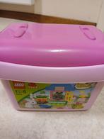 Duplo 4623 roze opbergdoos, Kinderen en Baby's, Ophalen of Verzenden, Zo goed als nieuw, Complete set, Duplo