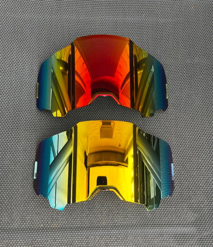 Motocross bril lenzen 100% armega, Motoren, Kleding | Motorkleding, Motorcrosskleding, Dames, Heren, Nieuw zonder kaartje, Ophalen of Verzenden