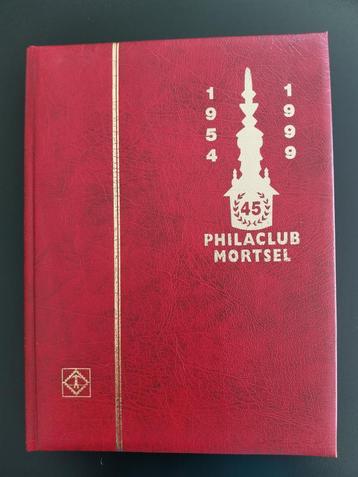 rood postzegelalbum Leuchtturm - 48 zwarte p., als nieuw beschikbaar voor biedingen