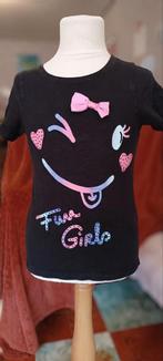 T-shirt noir, Kinderen en Baby's, Kinderkleding | Maat 128, Meisje, Overhemd of Blouse, Ophalen of Verzenden, Palomino