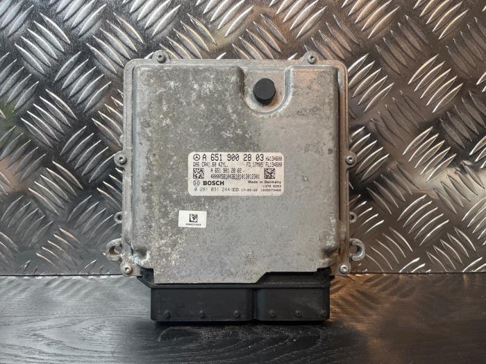 Ordinateur gestion moteur d'un Mercedes Vito, Autos : Pièces & Accessoires, Électronique & Câbles, Mercedes-Benz, Utilisé, 3 mois de garantie