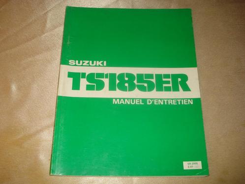 SUZUKI TS185ER Ancien Manuel d'Entretien, Motos, Modes d'emploi & Notices d'utilisation, Suzuki, Enlèvement ou Envoi