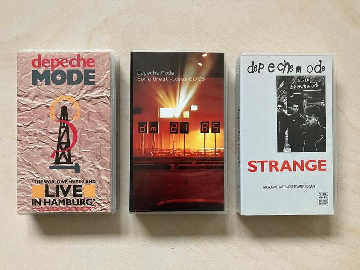 Depeche Mode, Cd's en Dvd's, VHS | Documentaire, Tv en Muziek, Zo goed als nieuw, Muziek en Concerten, Verzenden