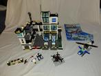Légo Caserne de police + hélicoptère chasseur de drones, Enlèvement, Utilisé, Lego