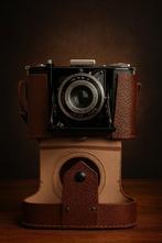 Zeiss Ikon Novar-Anastigmat vintage klapcamera met lederen h, Ophalen, Zo goed als nieuw