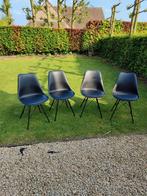 4 chaises noires, Maison & Meubles, Chaises, Comme neuf, Enlèvement ou Envoi