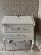 Leuk vintage bureautje met 2 lades, Maison & Meubles, Armoires | Secrétaires, Enlèvement, Utilisé