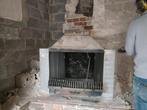 Cheminée fonte exceptionnelle, Enlèvement, Utilisé, Encastré, Cheminée au bois