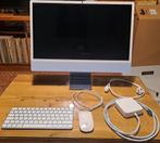 APPLE iMac 24" M4 256 GB Blauw 2024 AZERTY, Informatique & Logiciels, Apple Desktops, Enlèvement ou Envoi, IMac