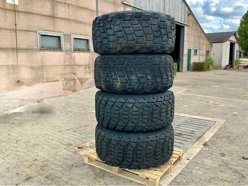 Michelin Dubbele banden op velg (x4), Zakelijke goederen, Landbouw | Onderdelen | Banden, Velgen en Assen