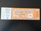 Ticket spanje-belgie 1953, Verzenden