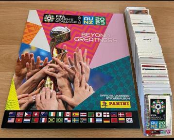 Panini Women's World Cup 2023 Full set stickers+ leeg album beschikbaar voor biedingen