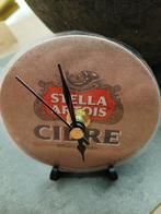 Horloge vintage Stella Artois Cidre (très rare), Collections, Enlèvement ou Envoi, Comme neuf, Panneau, Plaque ou Plaquette publicitaire