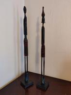 Afrikaanse beelden hout gesneden handgemaakt Ndebele Afrika, Antiek en Kunst, Ophalen of Verzenden