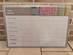 Tableau magnétique avec agenda hebdomadaire, Enlèvement ou Envoi, Comme neuf