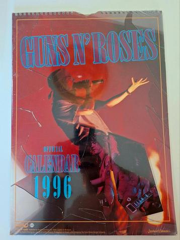 guns n' roses kalender vintage 1996 beschikbaar voor biedingen
