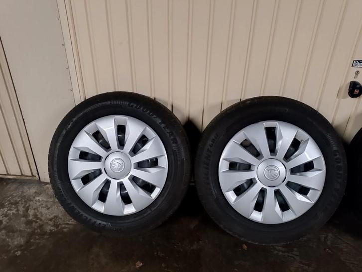 4 stalen velgen, 15 inch  SKODA Fabia / AUDI / VW / SEAT, Auto-onderdelen, Banden en Velgen, Banden en Velgen, 15 inch, 185 mm