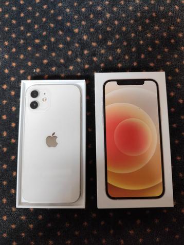IPHONE 12 - 64Go - Blanc (comme neuf) beschikbaar voor biedingen