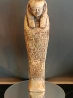 Oushebti Epígrafe rare copie ancienne Égyptien XIX Siècle., Antiquités & Art, Antiquités | Céramique & Poterie, Enlèvement ou Envoi