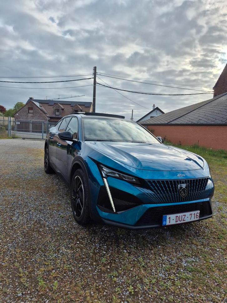 Peugeot 408 gt plugin hybride, Auto's, Peugeot, Particulier, Open dak, Stuurwielverwarming, Elektrisch, Ophalen