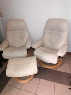 Paires de fauteuils Stressless, Huis en Inrichting, Fauteuils, Ophalen, Zo goed als nieuw, Leer