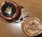 Capsule & bouchon Champagne LEROY-BERTIN bordeaux/noir nr.06, Verzamelen, Ophalen of Verzenden, Nieuw, Frankrijk, Champagne