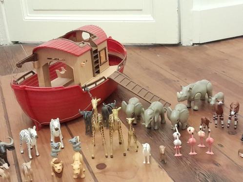 Arche de Noé playmobil + animaux, Enfants & Bébés, Jouets | Playmobil, Utilisé, Ensemble complet, Enlèvement