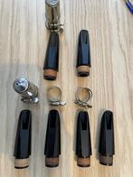 mondstukken klarinet (ook apart te koop), Muziek en Instrumenten, Blaasinstrumenten | Klarinetten, Gebruikt, Ophalen of Verzenden