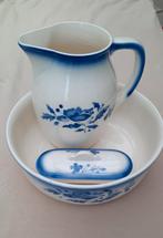 Antieke waskom met waterkan, Antiek en Kunst, Ophalen