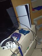 Ps5 met 2 controllers en head set en ufc 5, Games en Spelcomputers, Spelcomputers | Sony PlayStation 5, Ophalen of Verzenden, Zo goed als nieuw