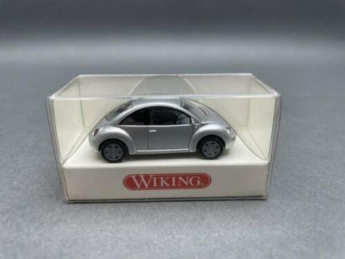 VW New Beetle Silver 1/87 HO WIKING Germany Neuve + Boite, Hobby en Vrije tijd, Modelauto's | 1:87, Nieuw, Auto, Wiking, Ophalen of Verzenden