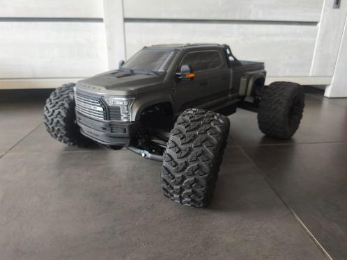 Arrma bigrock schaal 1/7 rtr, Hobby en Vrije tijd, Modelbouw | Radiografisch | Auto's, Zo goed als nieuw, Ophalen of Verzenden