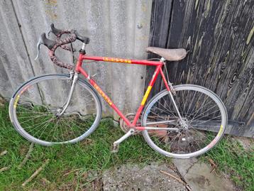 Klassieke vintage koersfiets f mosser met campagnolo, Fietsen en Brommers, Fietsen | Racefietsen, Ophalen