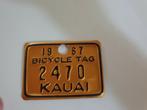 Fiets plaat Hawai Kauai, Ophalen of Verzenden, Zo goed als nieuw