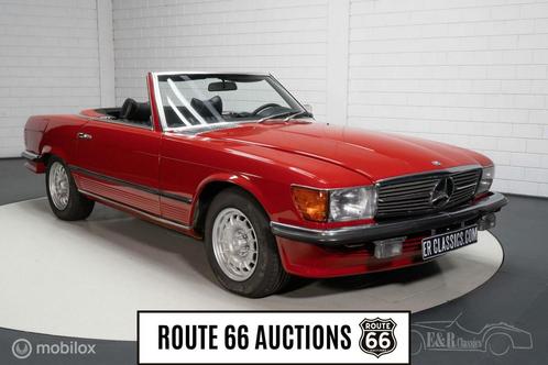 Mercedes 280 SL 1975 | Route 66 auctions, Autos, Oldtimers & Ancêtres, Entreprise, Achat, Toit ouvrant, Mercedes-Benz, Essence