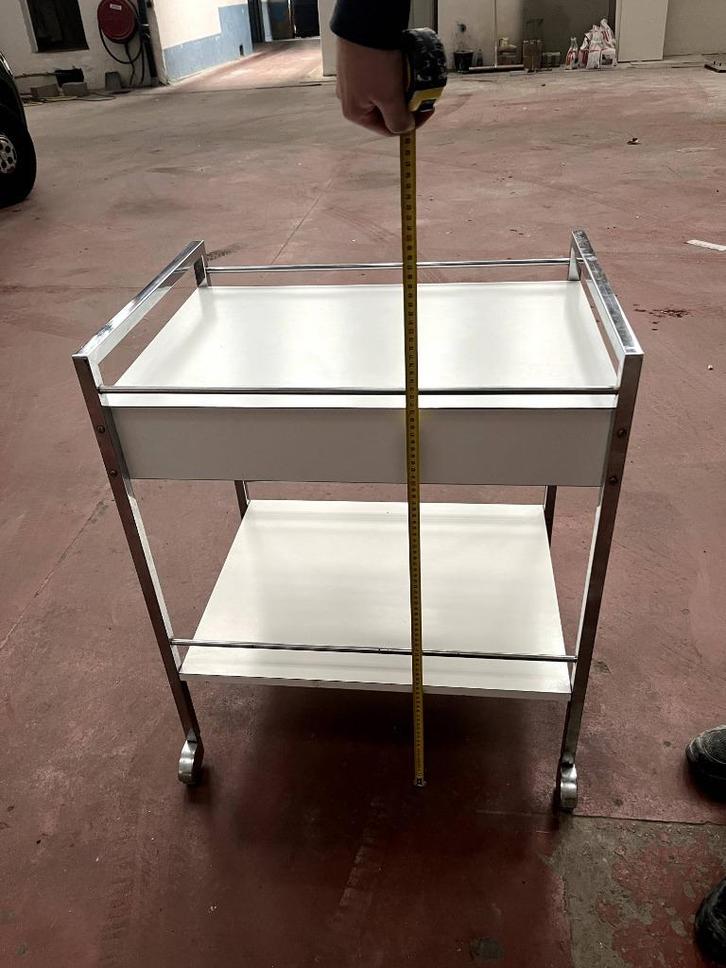 Commode, Huis en Inrichting, Tafels | Salontafels, Gebruikt, 50 tot 75 cm, 50 tot 100 cm, 50 tot 100 cm, Rechthoekig, Glas, Ophalen