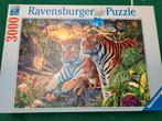 Ravensburger verstopte tijgers, Ophalen, Meer dan 1500 stukjes, Zo goed als nieuw, Legpuzzel