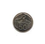 Zuid-Afrika, 50 Cents 2024., Postzegels en Munten, Munten | Afrika, Ophalen of Verzenden, Zuid-Afrika, Losse munt