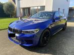 BMW F90 M5 Topstaat Dealer Onderhouden, Auto's, Automaat, USB, Zwart, Blauw