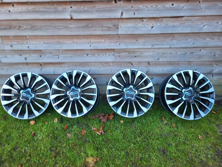 Originele aluminium autovelgen Fiat 500x, Autos : Pièces & Accessoires, Pneus & Jantes, Jante(s), 4 Saisons, 17 pouces, Véhicule de tourisme