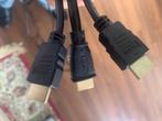 3 HDMI kabel voor 25 euro, Zo goed als nieuw, Ophalen, HDMI-kabel, Minder dan 2 meter