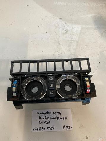 Mercedes W124 Kachelbedieningspaneel (airco ) 124 830 1285 beschikbaar voor biedingen