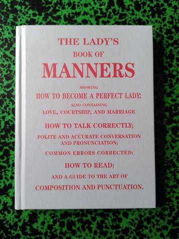 The lady's book of manners  beschikbaar voor biedingen