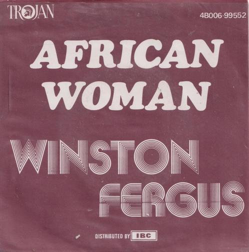 Winston Francis – African woman / Version – Single, Cd's en Dvd's, Vinyl Singles, Gebruikt, Single, Pop, 7 inch, Ophalen of Verzenden