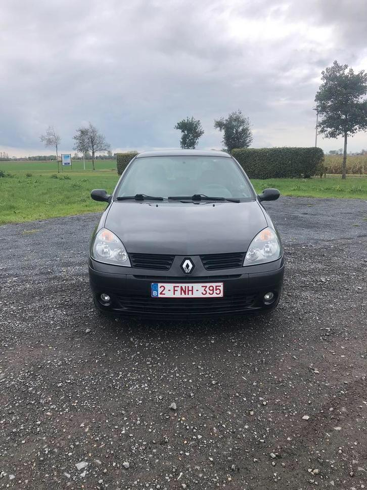 Goede staat, Auto's, Renault, Particulier, Radio, Trekhaak, Diesel, Euro 3, Stadsauto, 3 deurs, Handgeschakeld, Zwart, Blauw, Stof