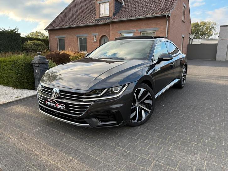 Volkswagen Arteon 2.0TDI 150pk R-LINE PANO/DSG/NAVI/1EIG, Auto's, Volkswagen, Bedrijf, Te koop, Arteon, 360° camera, ABS, Achteruitrijcamera
