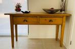 Houten Console met 2 lades, Ophalen, Zo goed als nieuw