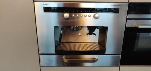 Als nieuw : AEG koffie inbouwtoestel met lade, Elektronische apparatuur, Koffiezetapparaten, Zo goed als nieuw, Koffiebonen, Koffiemachine