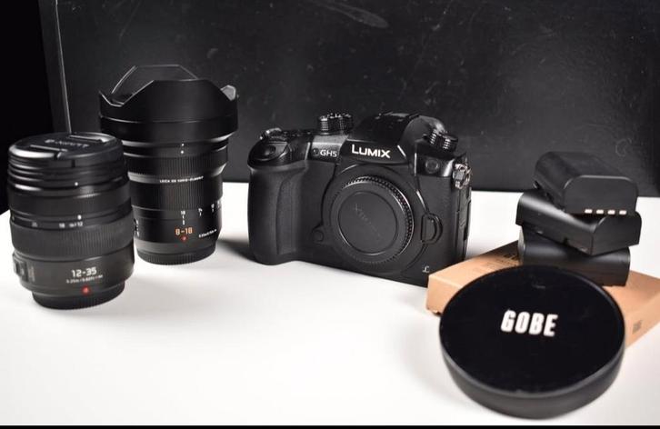 Lumix DC-GH5 + 2 objectifs+ filtre ND + batteries, TV, Hi-fi & Vidéo, Appareils photo numériques